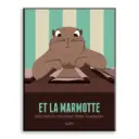 Laminé "Et la marmotte" (Vert)