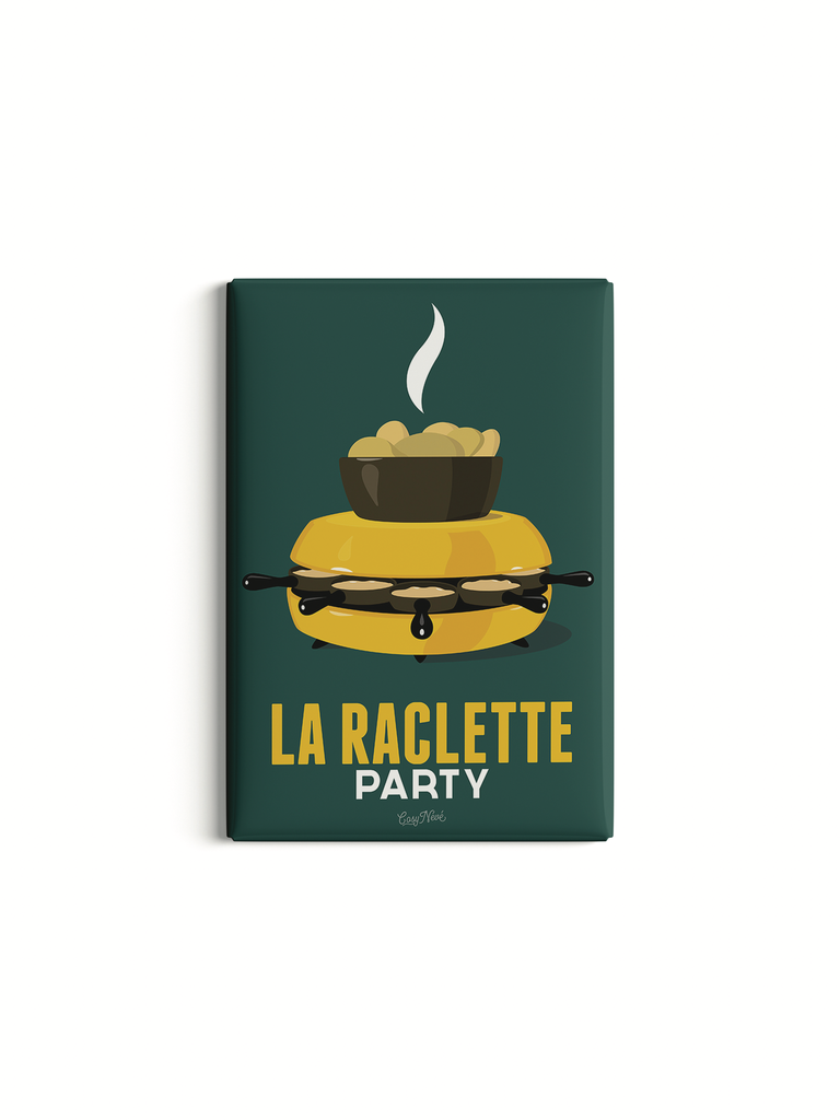 Magnet "La Raclette" (Vert)