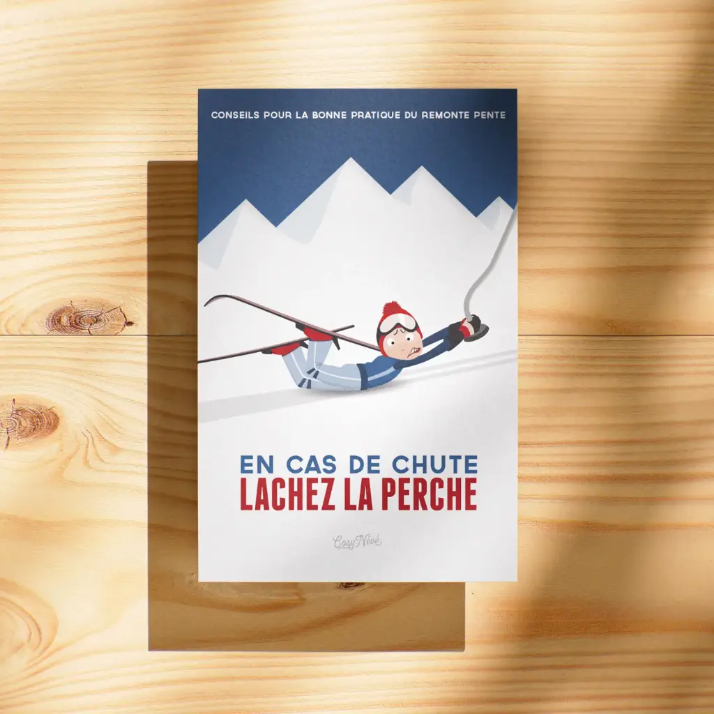 Carte "Lâchez la perche"