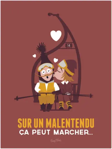 Affiche "Sur un Malentendu" (web)