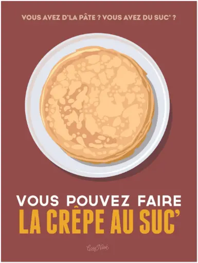 Affiche "La Crêpe au Suc'" (web)
