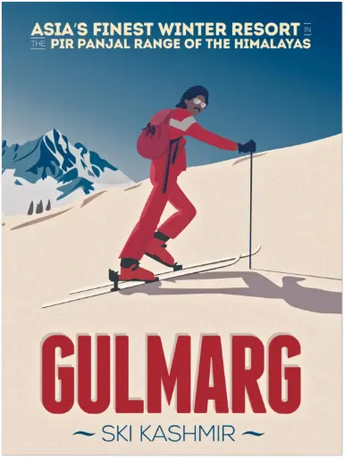 Affiche "Gulmarg" (web)